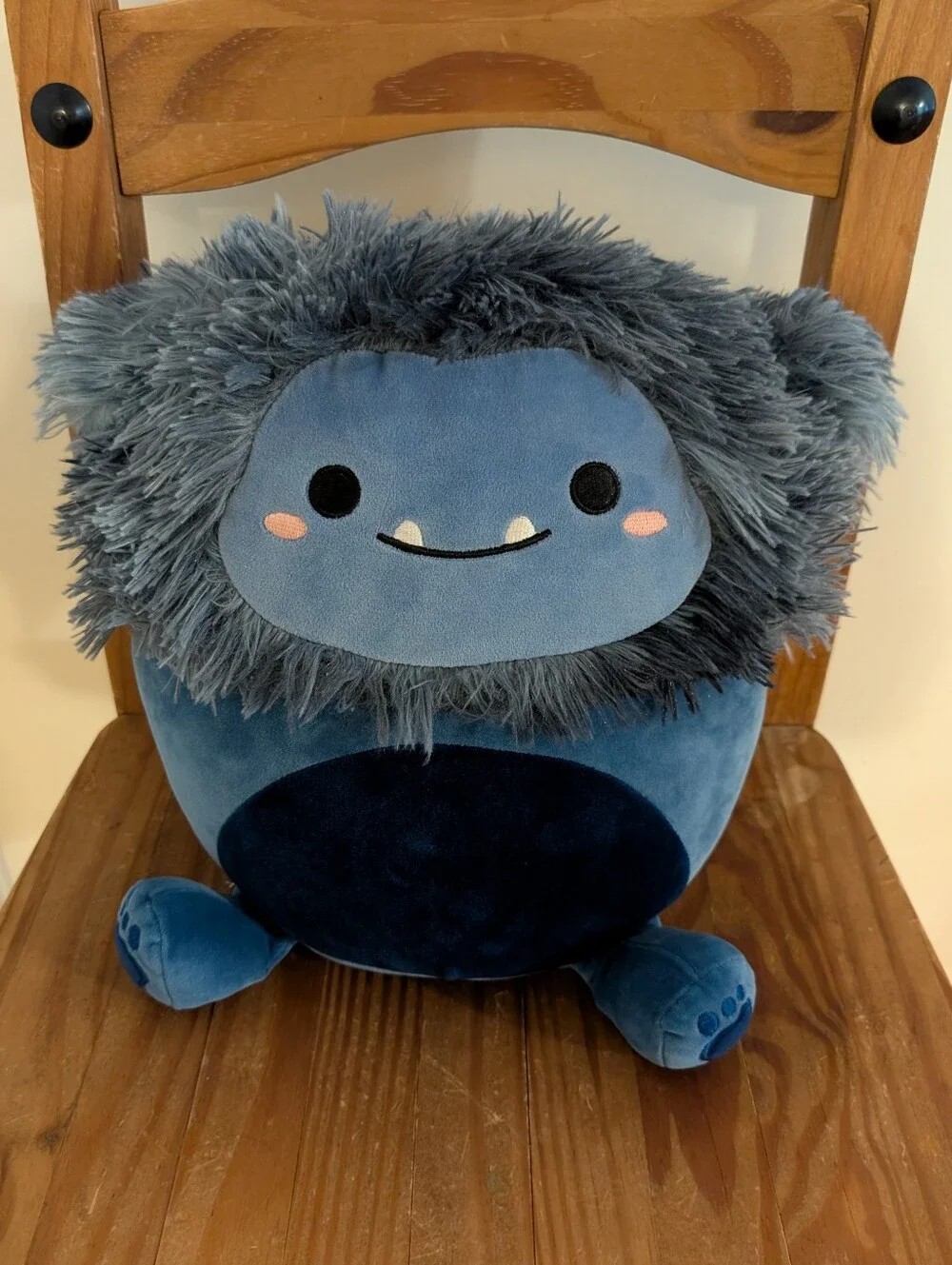 Squishmallows Dani The Navy Blue Bigfoot Yeti Plushie, 11